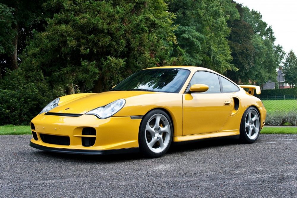 Porsche 996 Р¶РµР»С‚С‹Р№