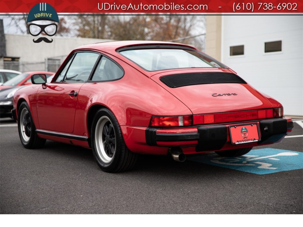 Carmine Red 1987 Porsche 911 Carrera Coupe | German Cars For Sale Blog